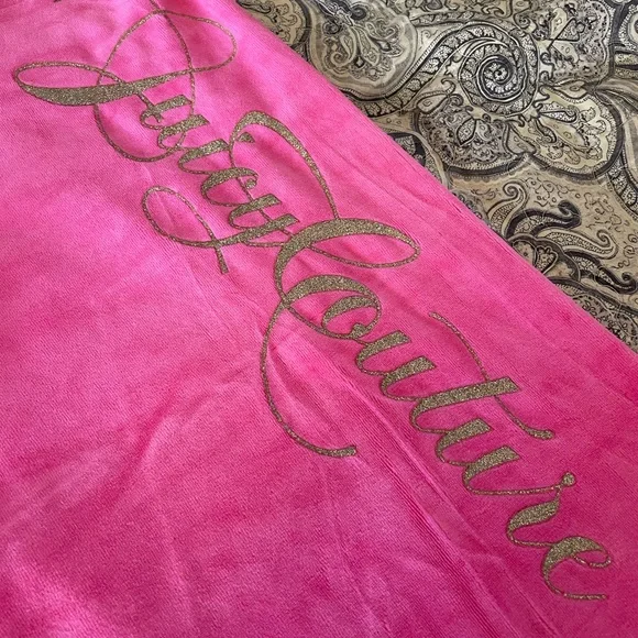 Juicy Couture Pink Velour Sweatpants - Picture 7 of 7